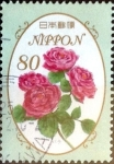 Stamps Japan -  Scott#3590 intercambio, 1,25 usd 80 y. 2013