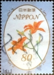 Stamps Japan -  Scott#3539 intercambio, 0,90 usd 80 y. 2013