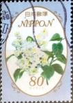 Stamps Japan -  Scott#3540 intercambio, 0,90 usd 80 y. 2013