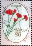 Stamps Japan -  Scott#3515 intercambio, 0,90 usd 80 y. 2013
