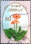 Stamps Japan -  Scott#3518 intercambio, 0,90 usd 80 y. 2013