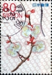 Stamps Japan -  Scott#3502 intercambio, 0,90 usd 80 y. 2012