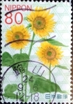 Stamps Japan -  Scott#3436 intercambio, 0,90 usd 80 y. 2012