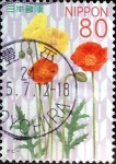 Stamps Japan -  Scott#3410 intercambio, 0,90 usd 80 y. 2012