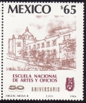 Stamps America - Mexico -  ESCUELA NACIONAL DE ARTES Y OFICIOS