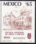 Stamps : America : Mexico :  ESCUELA NACIONAL DE ARTES Y OFICIOS