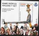 Sellos del Mundo : Europe : Spain : 5060- Humor Gráfico. Homenaje a la serie básica de sellos de Correos de España.Gallego y Rey.