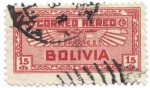 Sellos de America - Bolivia -  Emblema de la Aviacion boliviana