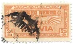 Stamps Bolivia -  Emblema de la Aviacion boliviana