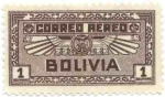 Stamps Bolivia -  Emblema de la Aviacion boliviana