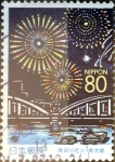 Stamps Japan -  Scott#Z324 intercambio, 0,75 usd 80 y. 1999