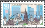 Sellos de Europa - Alemania -  1200 Aniversario de Frankfurt am Main.