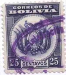 Stamps America - Bolivia -  Escudo