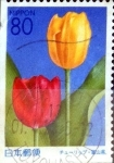 Stamps Japan -  Scott#Z404 intercambio, 0,75 usd 80 y. 2000