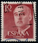 Stamps Spain -  ESPAÑA_SCOTT 815.01 GEN. FRANCO. $0,2