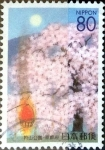 Stamps Japan -  Scott#Z437 intercambio, 0,75 usd 80 y. 2000