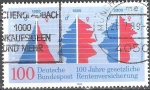 Stamps Germany -  100 años de seguro obligatorio de pensiones.