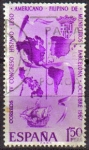 Stamps Spain -  ESPAÑA 1967 1818 Sello IV Congreso Hispano Luso Americano Filipino de Municipios Usado