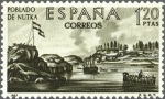 Sellos de Europa - Espa�a -  ESPAÑA 1967 1822 Sello Nuevo VIII Forjadores de América Vista de Nutka