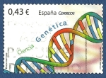 Stamps Spain -  Edifil 4456 Ciencia genética 0,43