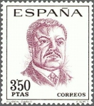 Sellos de Europa - Espa�a -  ESPAÑA 1967 1832 Sello Nuevo Serie Centenario Celebridades Rubén Dario c/señal charnela