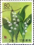 Stamps Japan -  Scott#Z304 intercambio, 0,75 usd, 80 y. 1999
