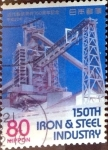 Stamps Japan -  Scott#3078b intercambio, 0,55 usd, 80 y. 2008