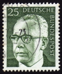Stamps Germany -  INT-GUSTAV WALTER HEINEMANN