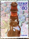 Stamps Japan -  Scott#2879c intercambio, 1,00 usd, 80 y. 2004
