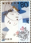 Stamps Japan -  Scott#2851c intercambio, 1,00 usd, 80 y. 2003