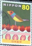 Stamps Japan -  Scott#2851d intercambio, 1,00 usd, 80 y. 2003