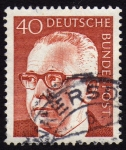 Stamps Germany -  INT-GUSTAV WALTER HEINEMANN