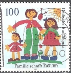 Stamps Germany -  Familia crea el futuro.