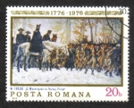 Stamps Romania -  Bicentenario de la Revolución Americana