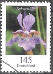 Stamps Germany -  Flores - lirio de la espada (iris).