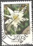 Sellos de Europa - Alemania -  Flores - Alpina Edelweiss (Leontopodium nivale).