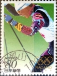 Stamps Japan -  Scott#2607i nf2b intercambio, 0,40 usd, 80 y. 1998