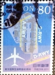 Stamps Japan -  Scott#3358 intercambio, 0,90 usd, 80 y. 2011
