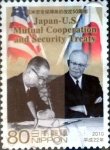 Stamps Japan -  Scott#3245 intercambio, 0,90 usd, 80 y. 2010
