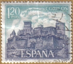 Stamps : Europe : Spain :  Castillos de España - Monterrey en Verin-ORENSE