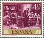 Stamps Spain -  ESPAÑA 1968 1854 Sello Nuevo Pintor Mariano Fortuny Marsal La Vicaria