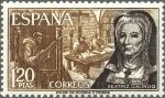 Stamps Spain -  ESPAÑA 1968 1864 Sello Nuevo Serie Personajes Beatriz Galindo La Latina