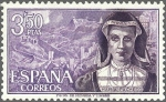 Stamps Spain -  ESPAÑA 1968 1866 Sello Nuevo Serie Personajes Maria Pacheco