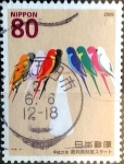 Stamps Japan -  Scott#3117 intercambio, 0,60 usd, 80 y. 2009