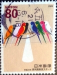 Stamps Japan -  Scott#3117 intercambio, 0,60 usd, 80 y. 2009