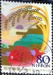 Stamps Japan -  Scott#3395 intercambio, 0,90 usd, 80 y. 2011