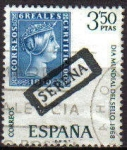Stamps Spain -  ESPAÑA 1968 1870 Sello Dia Mundial del Sello Serena Badajoz Pruebas Prefilatelicas Usado