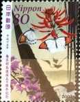 Stamps Japan -  Scott#2870 intercambio, 1,10 usd, 80 y. 2003