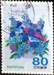 Stamps Japan -  Scott#3400d intercambio, 0,90 usd, 80 y. 2012