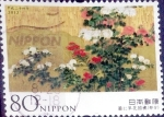 Stamps Japan -  Scott#3515 intercambio, 0,90 usd, 80 y. 2012